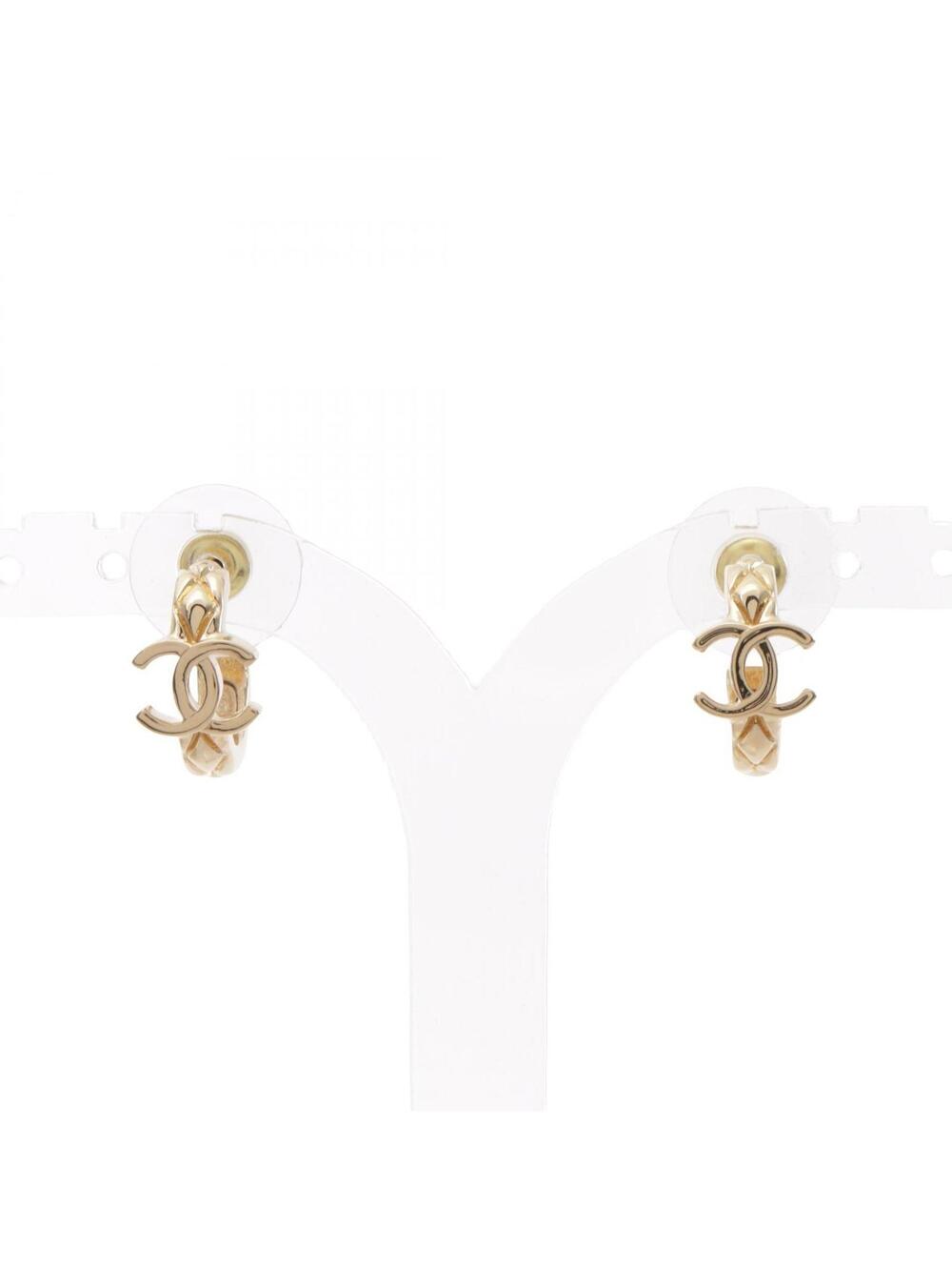 Chanel L26V Coco Mark Hoop Pierced #372302C87B